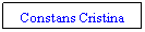 Textruta: Constans Cristina
